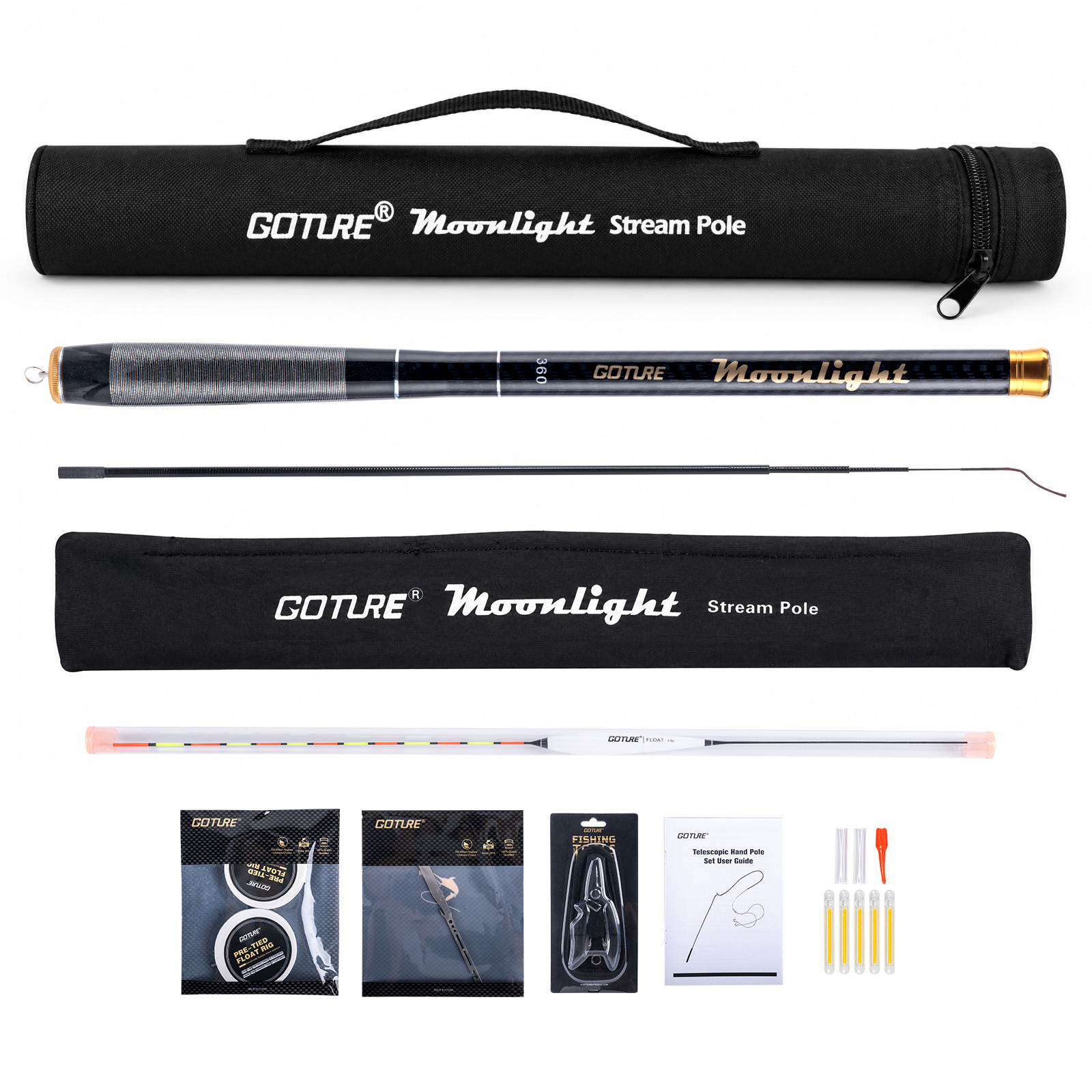 Fishing Equipment Bag - Canna da pesca telescopica Goture con