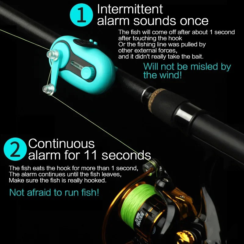 Nuovo Allarme da Pesca Elettro - Ice Fishing Tip Up recensione e prezzo