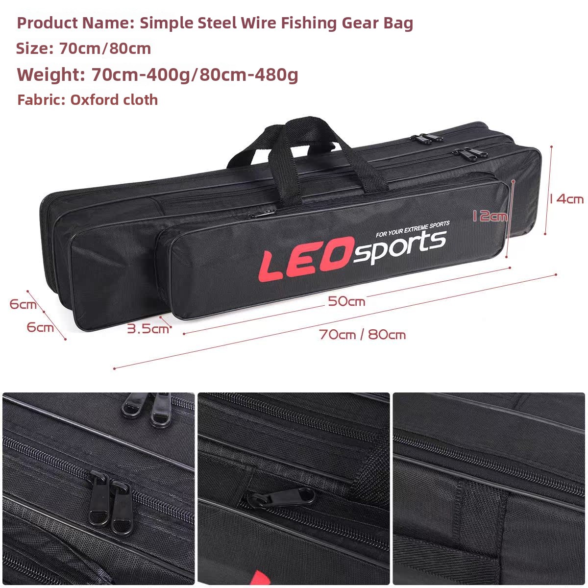 Borsa per canne da pesca in fi - Fishing Equipment Brands recensione e prezzo