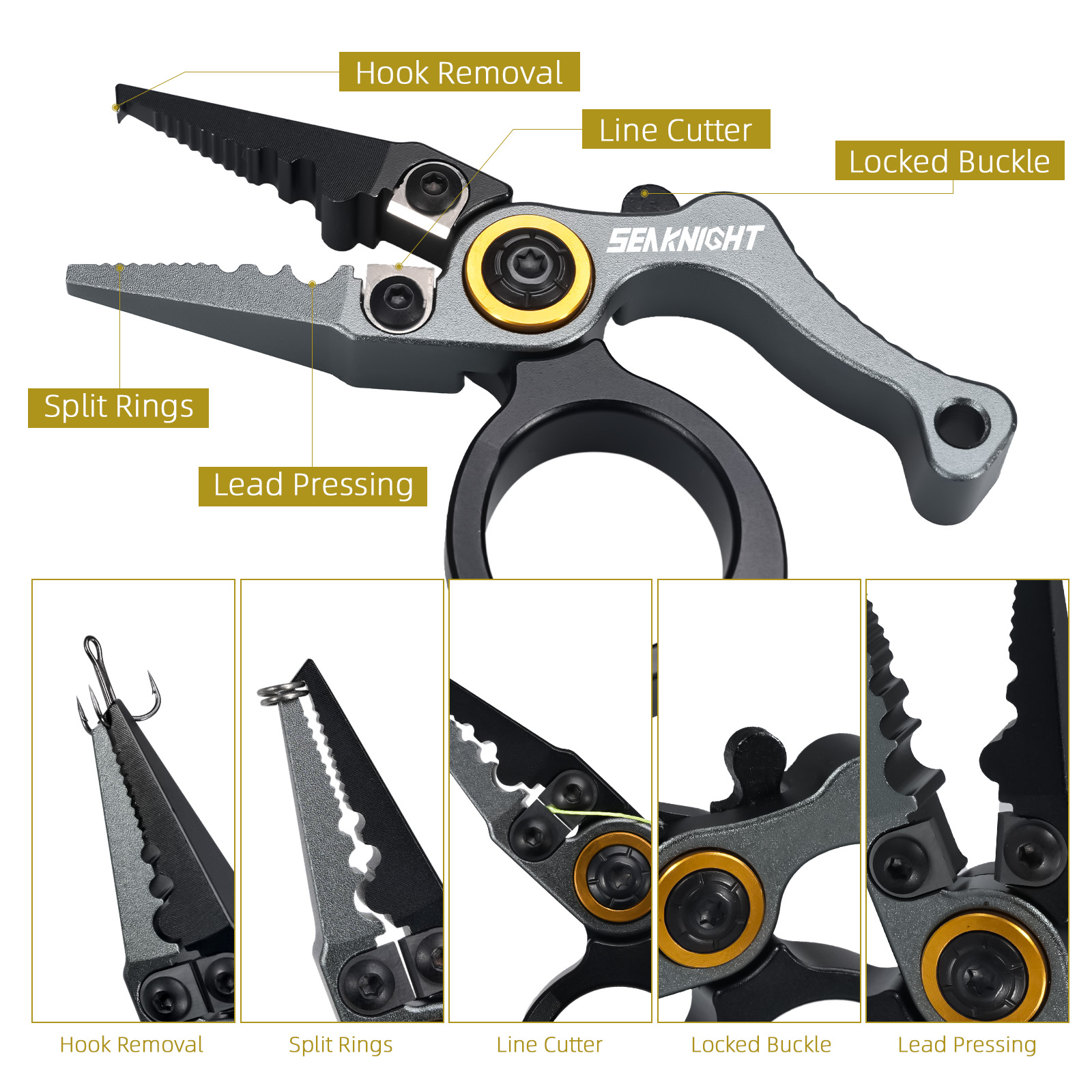 Pinze da pesca SeaKnight, mode - Fishing Equipment Brands recensione e prezzo