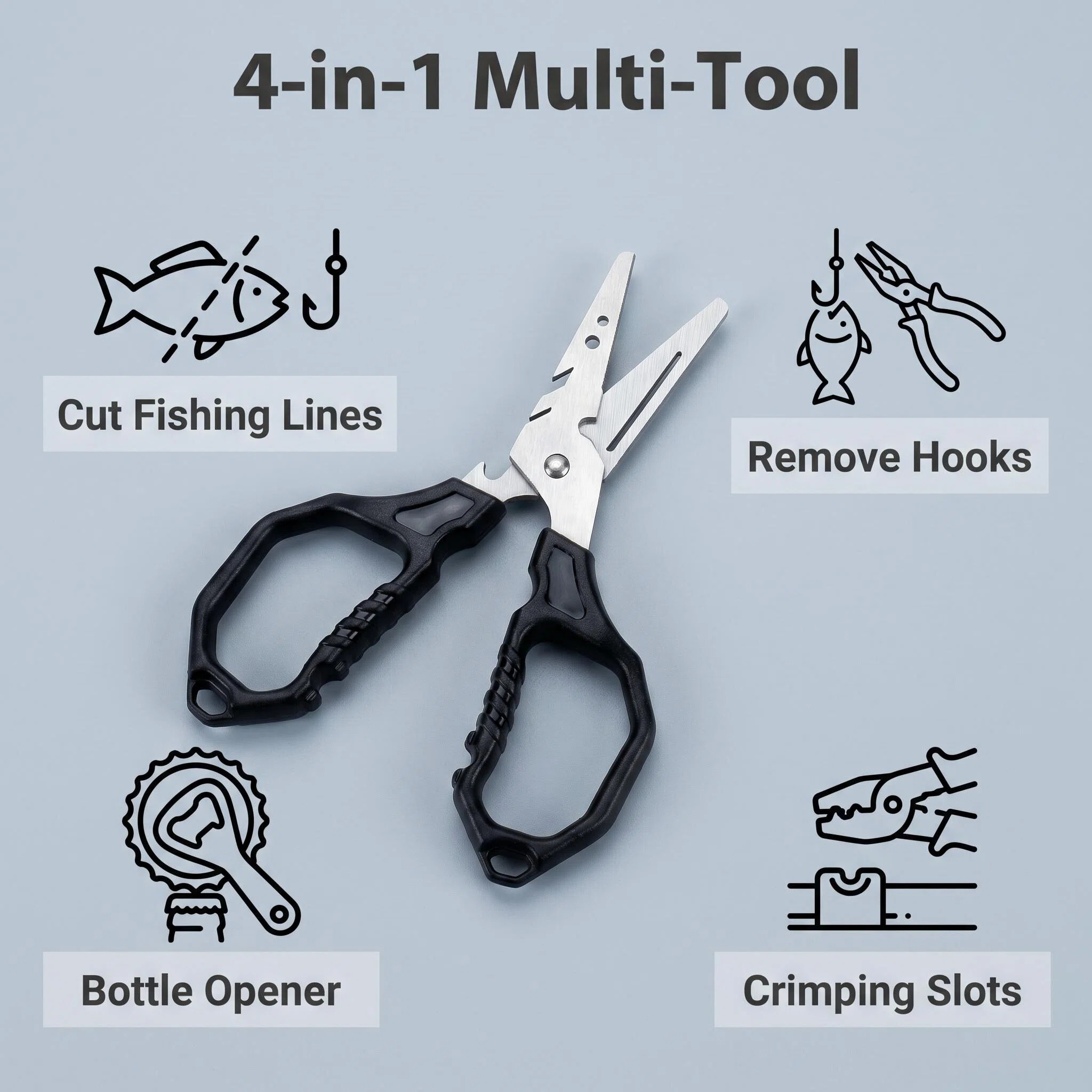 Forbici da Pesca Multifunzione - Fishing Equipment Cheap recensione e prezzo