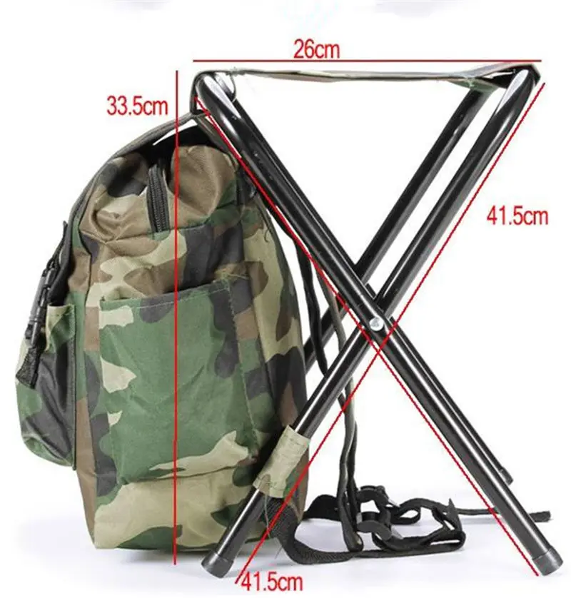 Sedia da Pesca Pieghevole in T - Fishing Equipment Bag recensione e prezzo