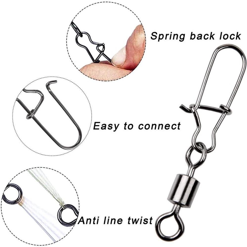 Set da 50 pezzi 4 # /6 # /8 #  - Fishing Equipment Cheap recensione e prezzo