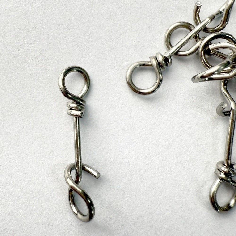 100 pezzi, clip a molla in acc - Fishing Equipment Cheap recensione e prezzo
