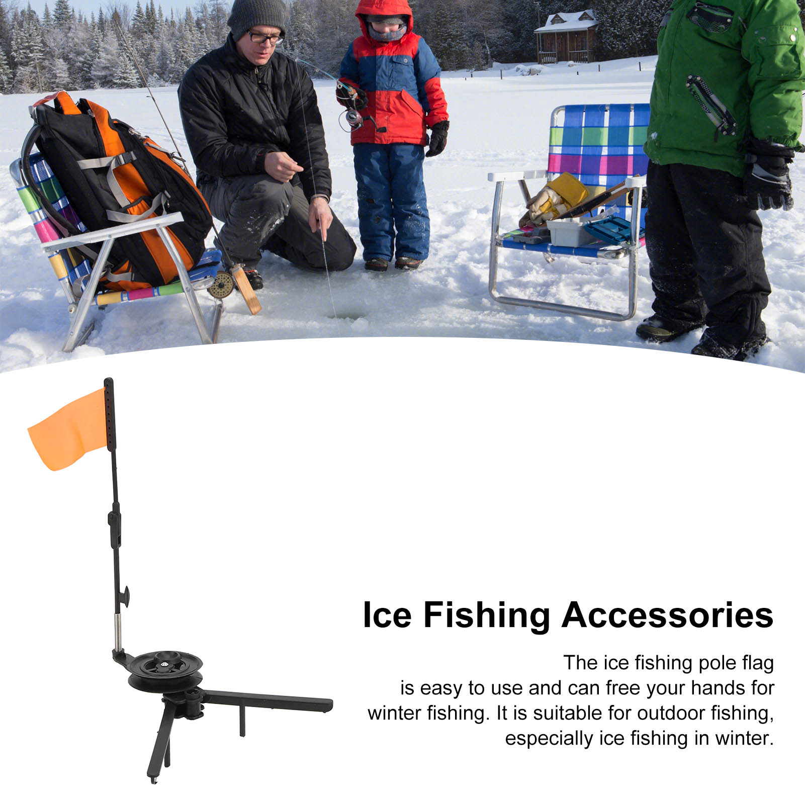 Canna da pesca sul ghiaccio pi - Ice Fishing Tip Up recensione e prezzo