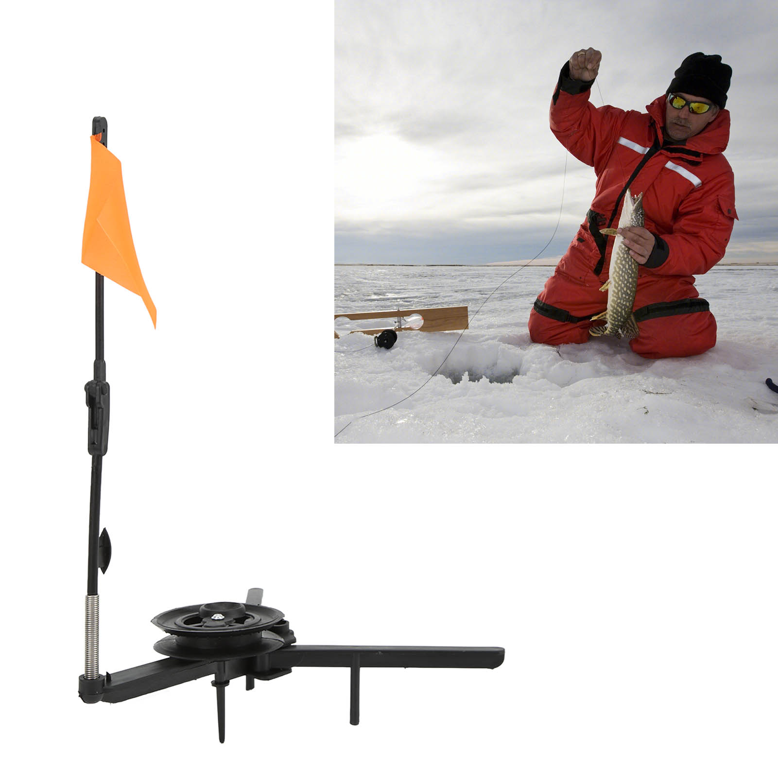 Canna da pesca sul ghiaccio pi - Ice Fishing Tip Up recensione e prezzo
