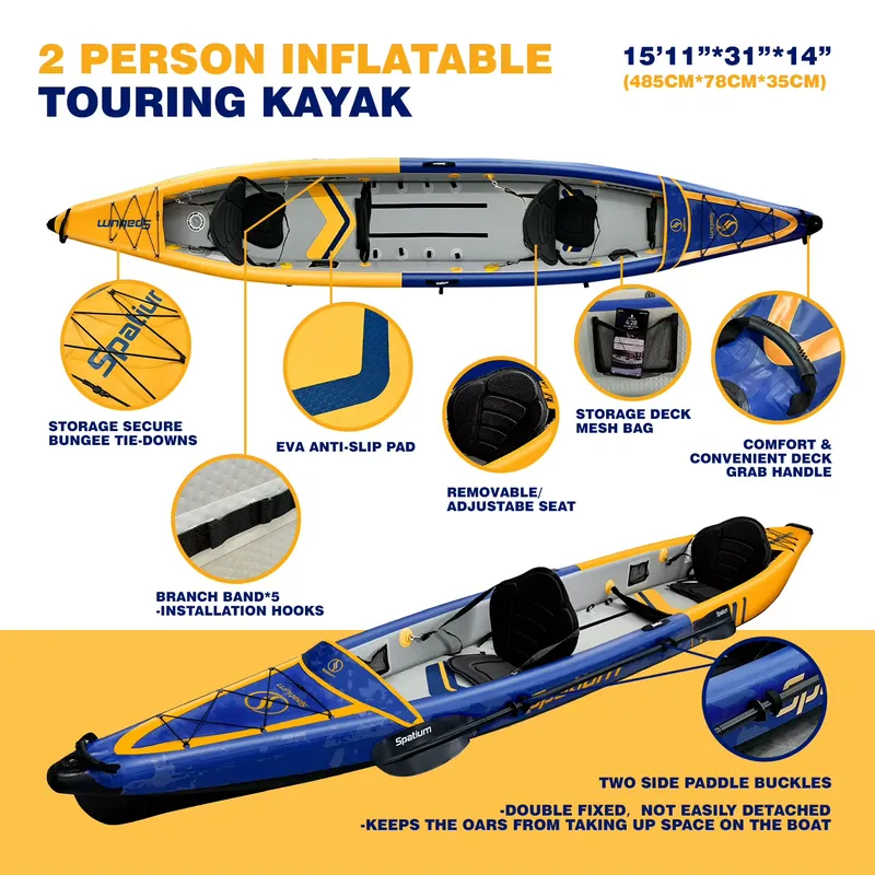 Nuovo Kayak Gonfiabile di Alta - Fishing Equipment Brands recensione e prezzo